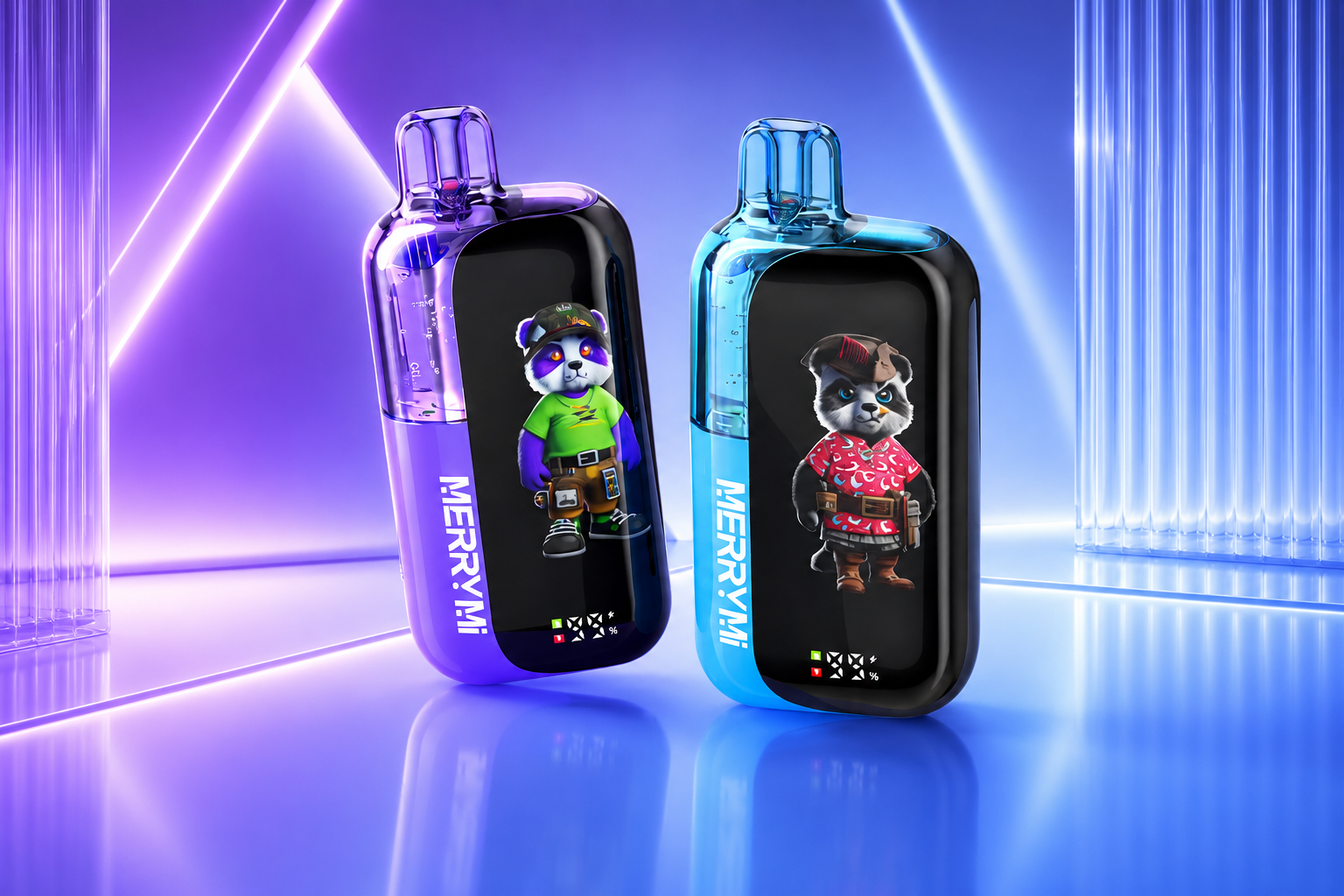 MerryMi Panda X 40K engangs vape med nikotin