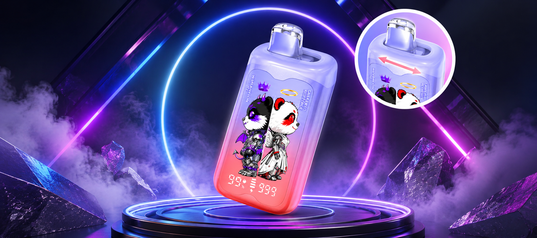 MerryMi Panda Twins 40K engangs e-cigaret
